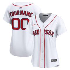 Boston Red Sox Nike Women's Home Limited Custom Jersey - White - Nike on Sale