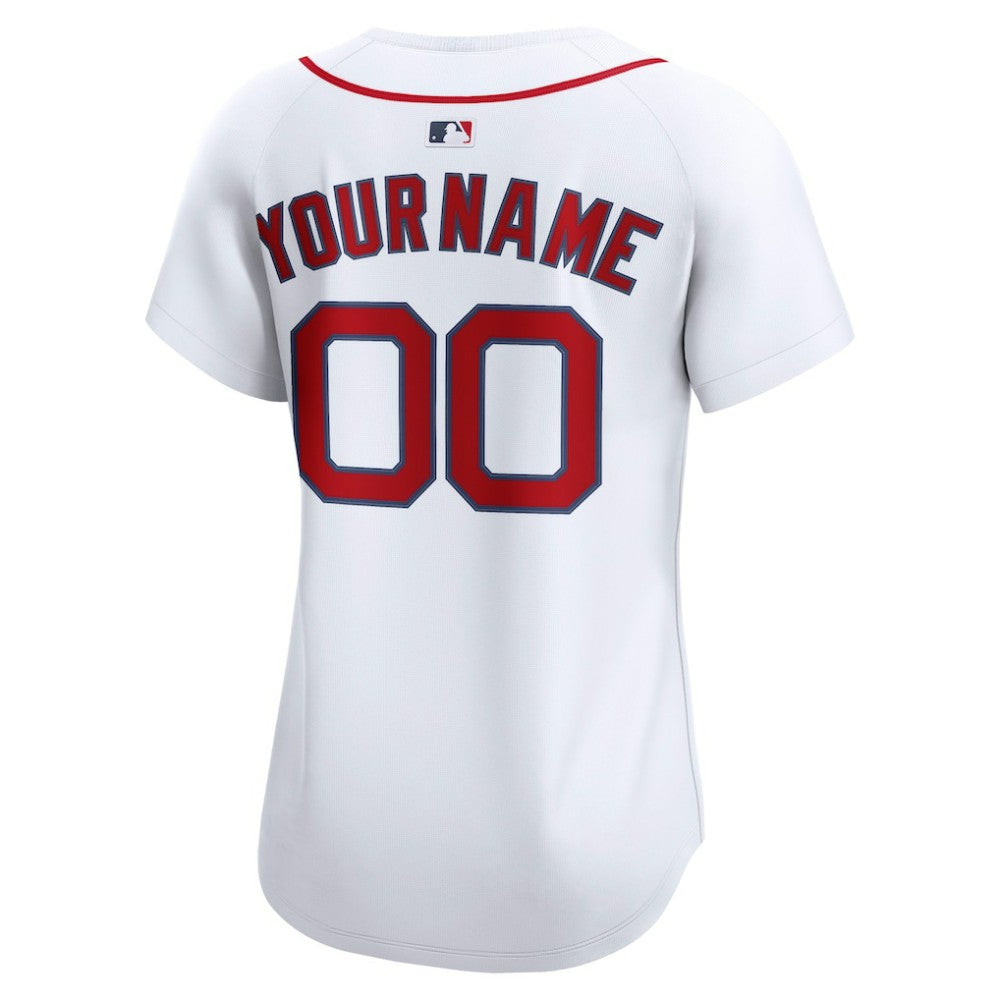 Boston Red Sox Nike Women's Home Limited Custom Jersey - White - Nike on Sale