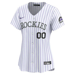 Colorado Rockies Nike Women's Home Limited Custom Jersey - White - Nike Sale