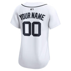 Detroit Tigers Nike Women's Home Limited Custom Jersey - White - Nike Sale