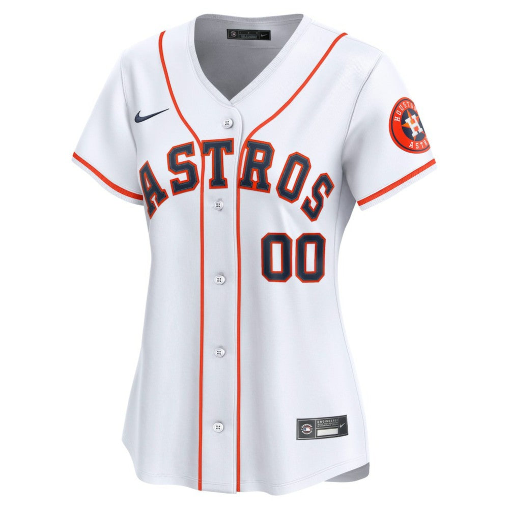 Houston Astros Nike Women's Home Limited Custom Jersey - White - Nike Discount