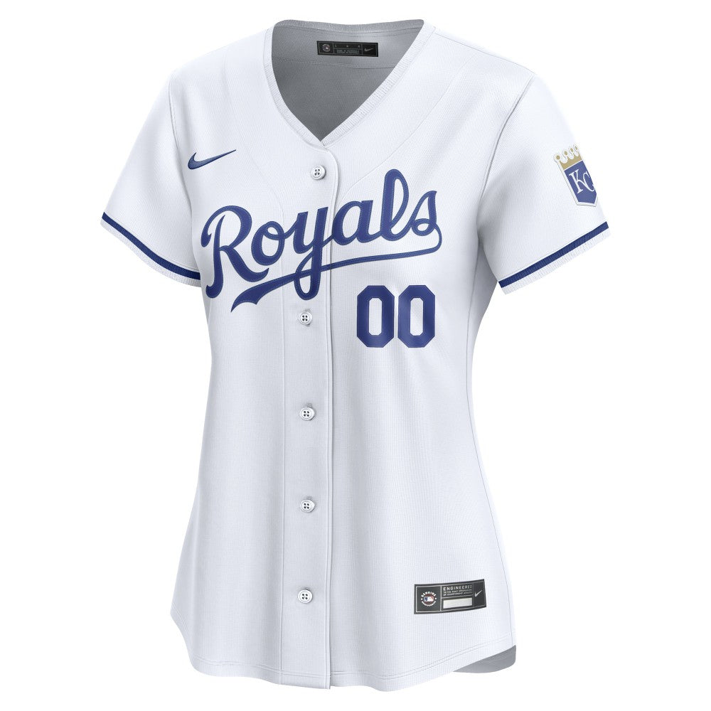 Kansas City Royals Nike Women's Home Limited Custom Jersey - White - Nike Sale