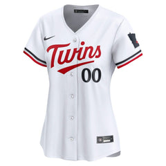 Minnesota Twins Nike Women's Home Limited Custom Jersey - White - Nike on Sale