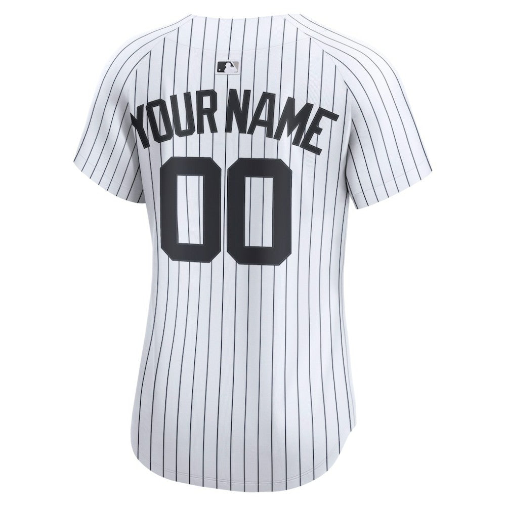 New York Yankees Nike Women's Home Limited Custom Jersey - White - Nike Sale