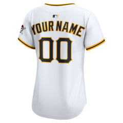 Pittsburgh Pirates Nike Women's Home Limited Custom Jersey - White - Nike Sale