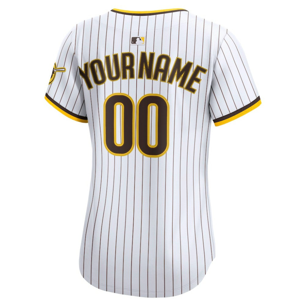 San Diego Padres Nike Women's Home Limited Custom Jersey - White - Nike Discount