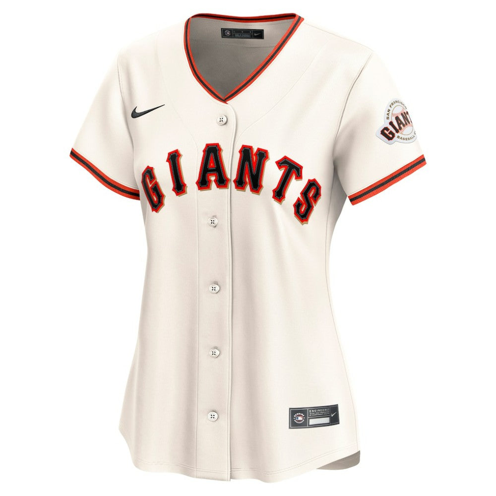 San Francisco Giants Nike Women's Home Limited Custom Jersey - Cream - Nike Sale