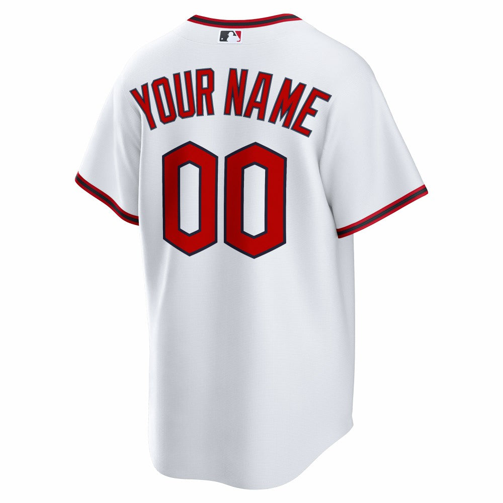 Cleveland Guardians Nike Home Custom Replica Jersey - White - Nike Sale