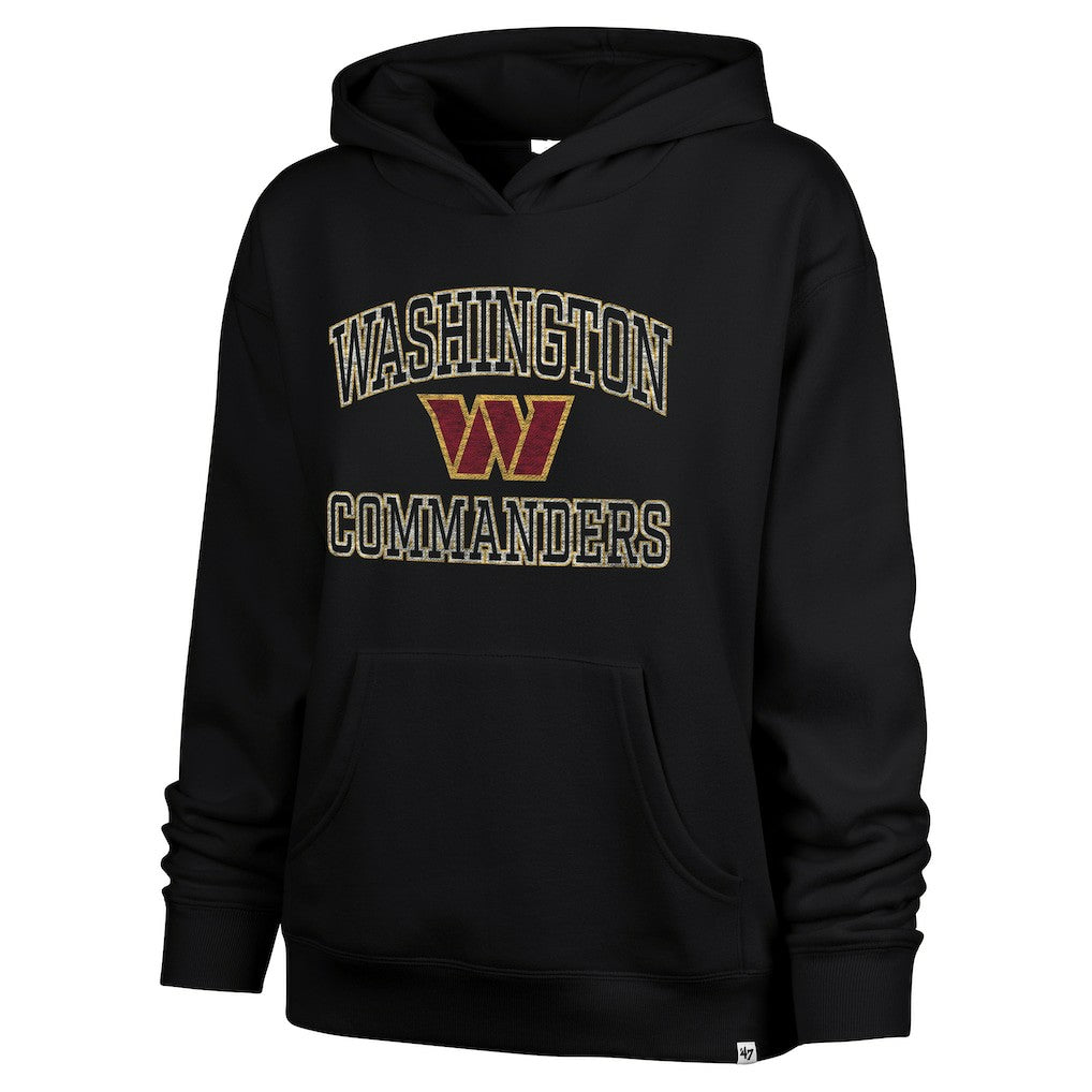 47 brand Washington Commanders '47 Women's Clarity Naomi Hoodie Black