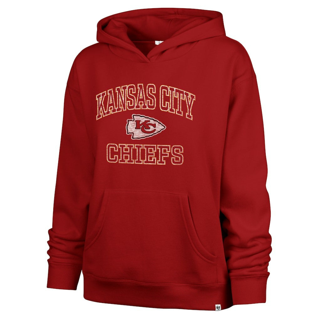 47 brand Kansas City Chiefs '47 Women's Clarity Naomi Hoodie Red
