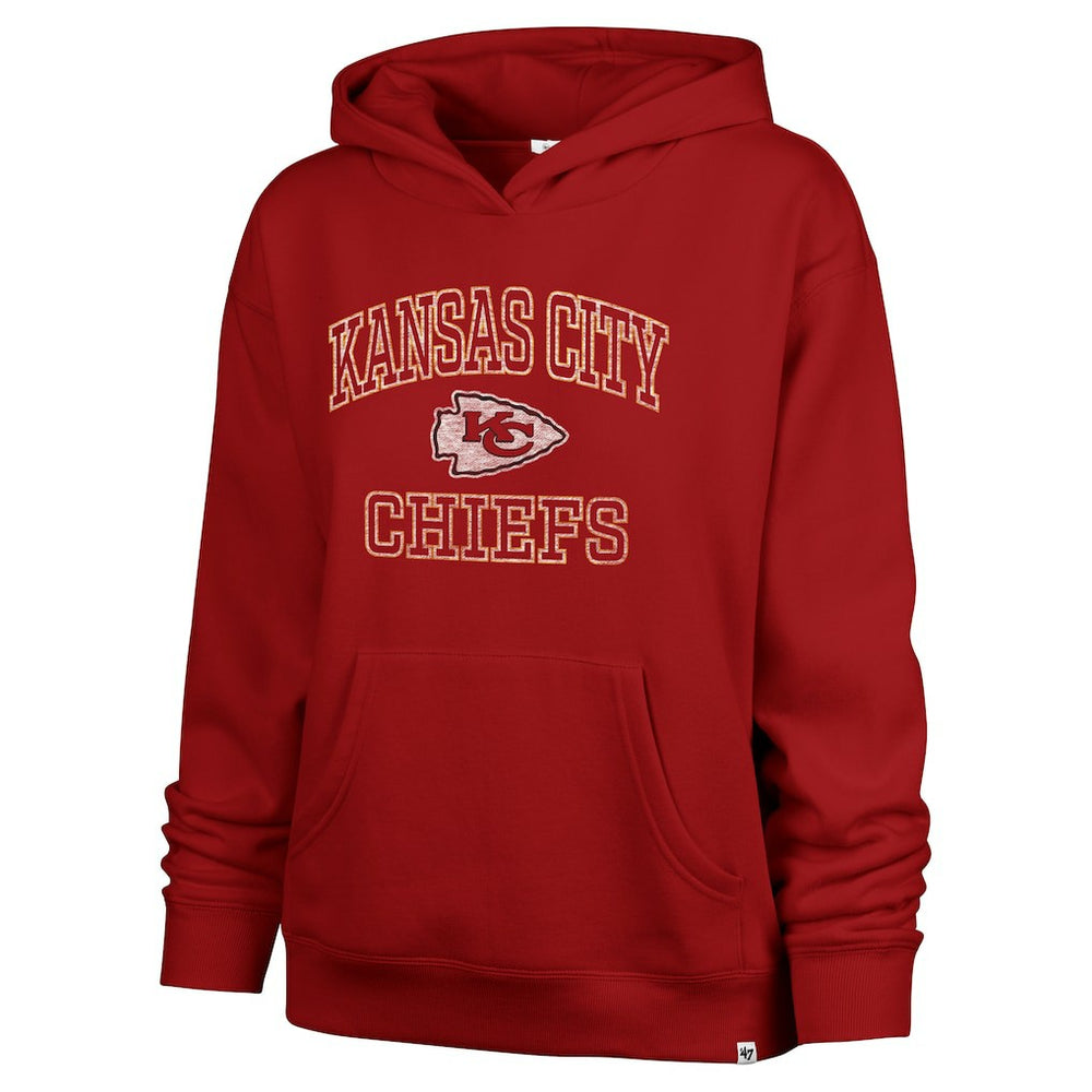 47 brand Kansas City Chiefs '47 Women's Clarity Naomi Hoodie Red