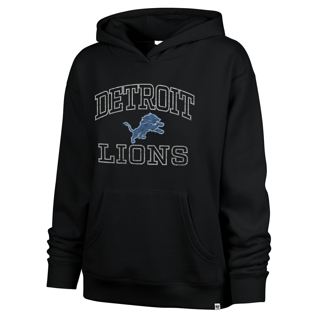 47 brand Detroit Lions '47 Women's Clarity Naomi Hoodie Black