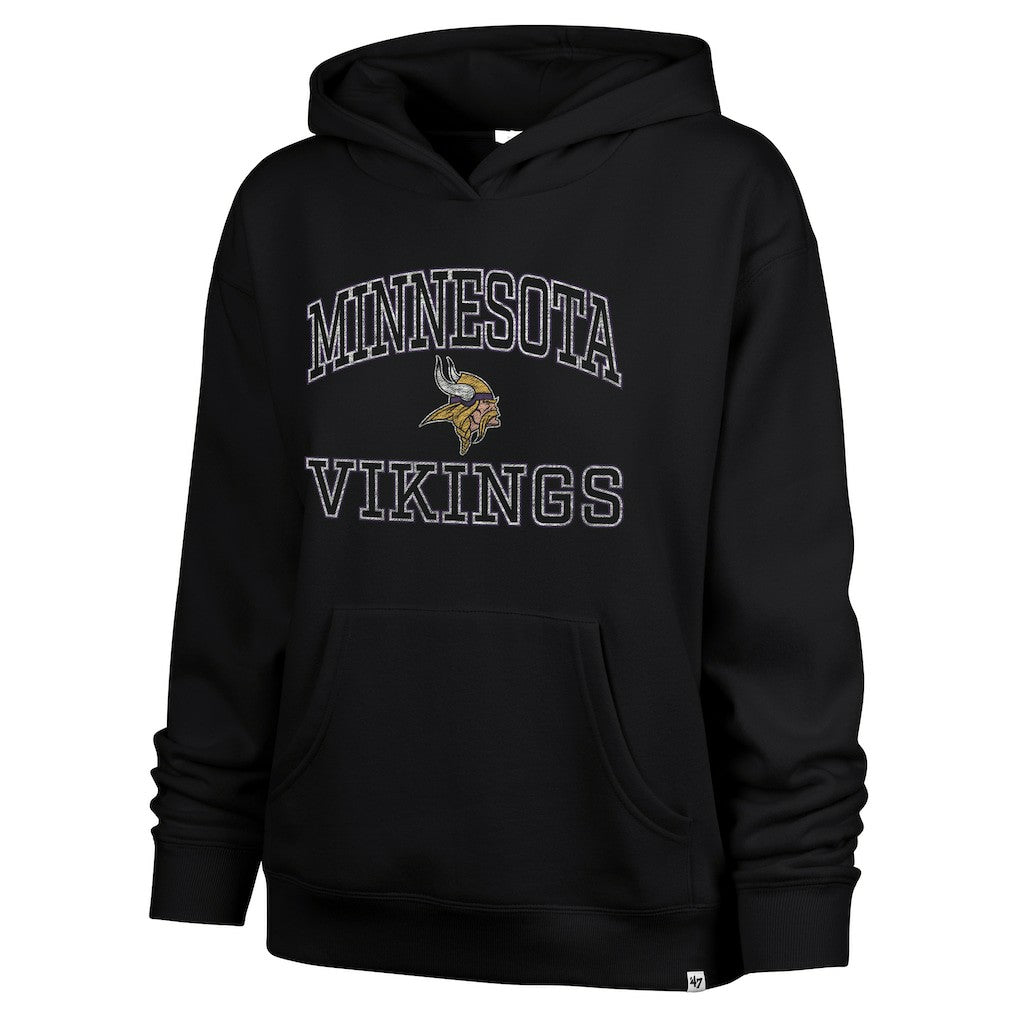 47 brand Minnesota Vikings '47 Women's Clarity Naomi Hoodie Black