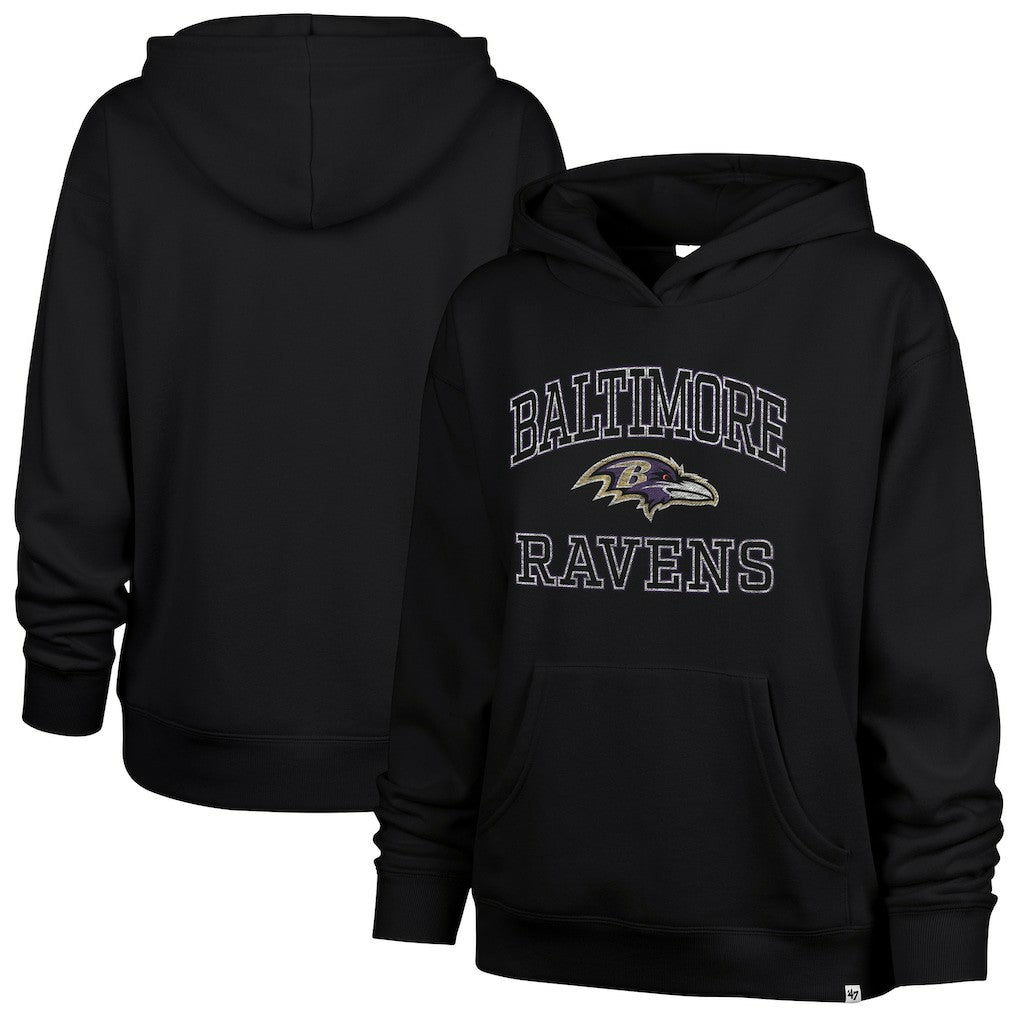 47 brand Baltimore Ravens '47 Women's Clarity Naomi Hoodie Black