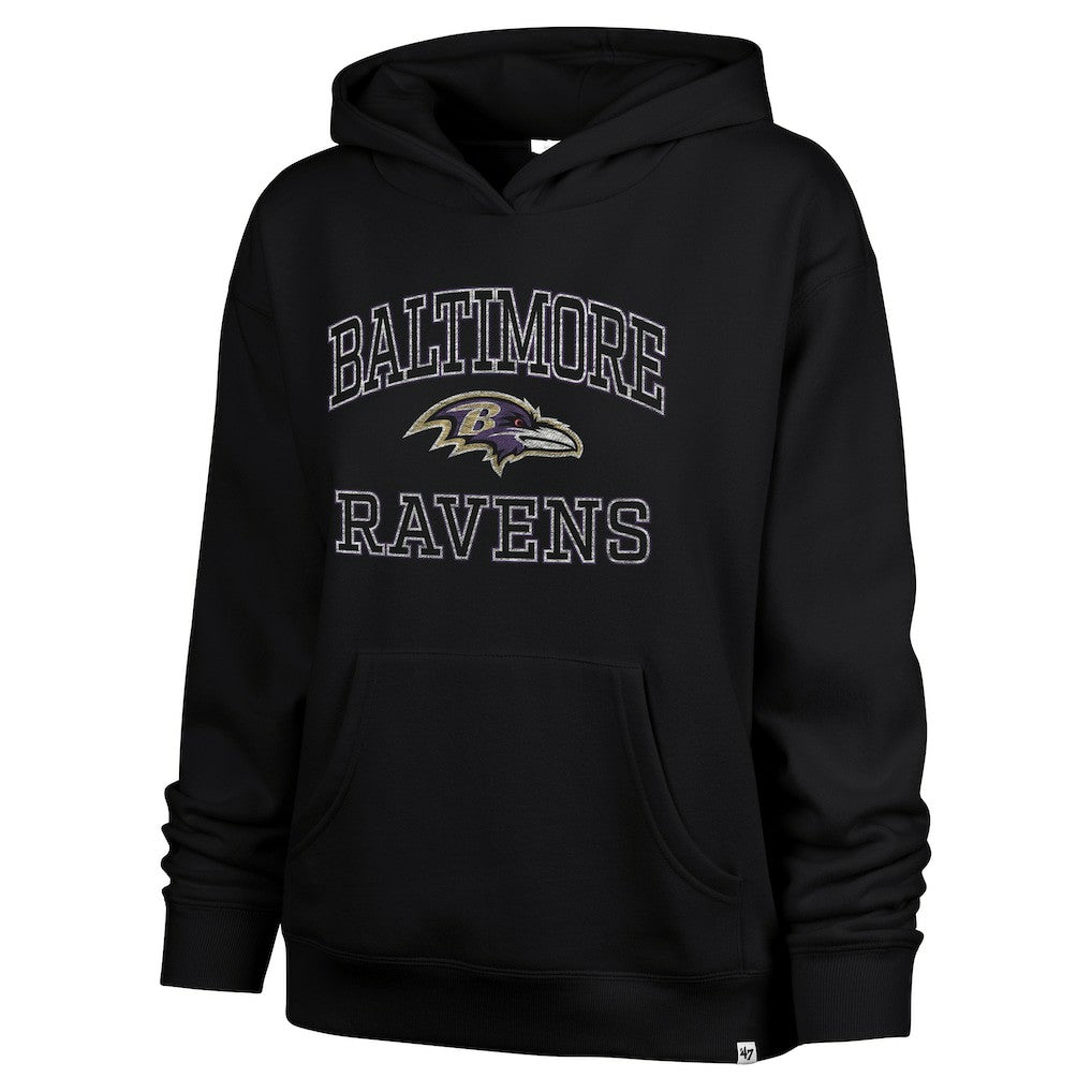 47 brand Baltimore Ravens '47 Women's Clarity Naomi Hoodie Black