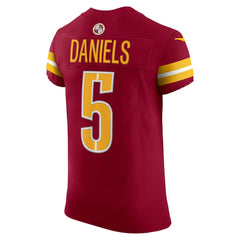 Nike Jayden Daniels Washington Commanders Team Vapor F.U.S.E. Elite Jersey Burgundy