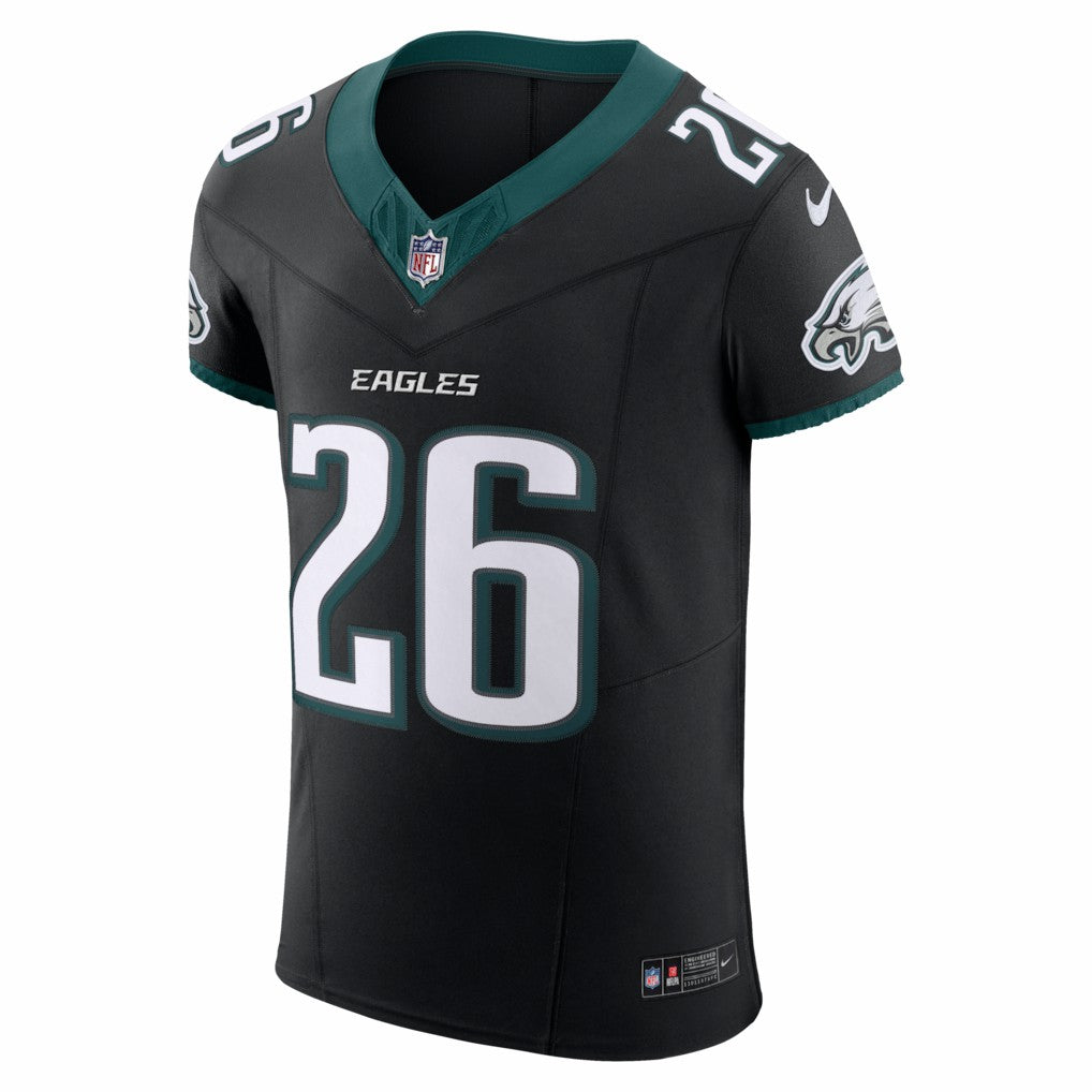 Nike Saquon Barkley Philadelphia Eagles Alternate Vapor F.U.S.E. Elite Jersey Black