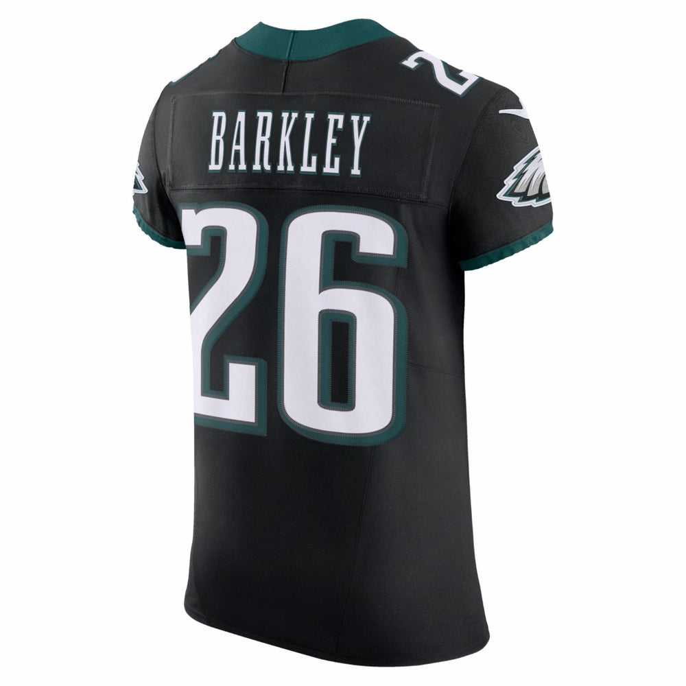 Nike Saquon Barkley Philadelphia Eagles Alternate Vapor F.U.S.E. Elite Jersey Black