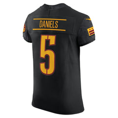 Nike Jayden Daniels Washington Commanders Alternate Vapor F.U.S.E. Elite Jersey Black