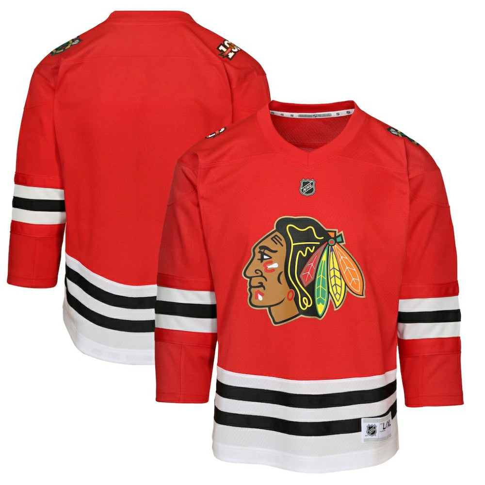 Chicago Blackhawks Youth Centennial Replica Jersey - Red - NHL 202652697