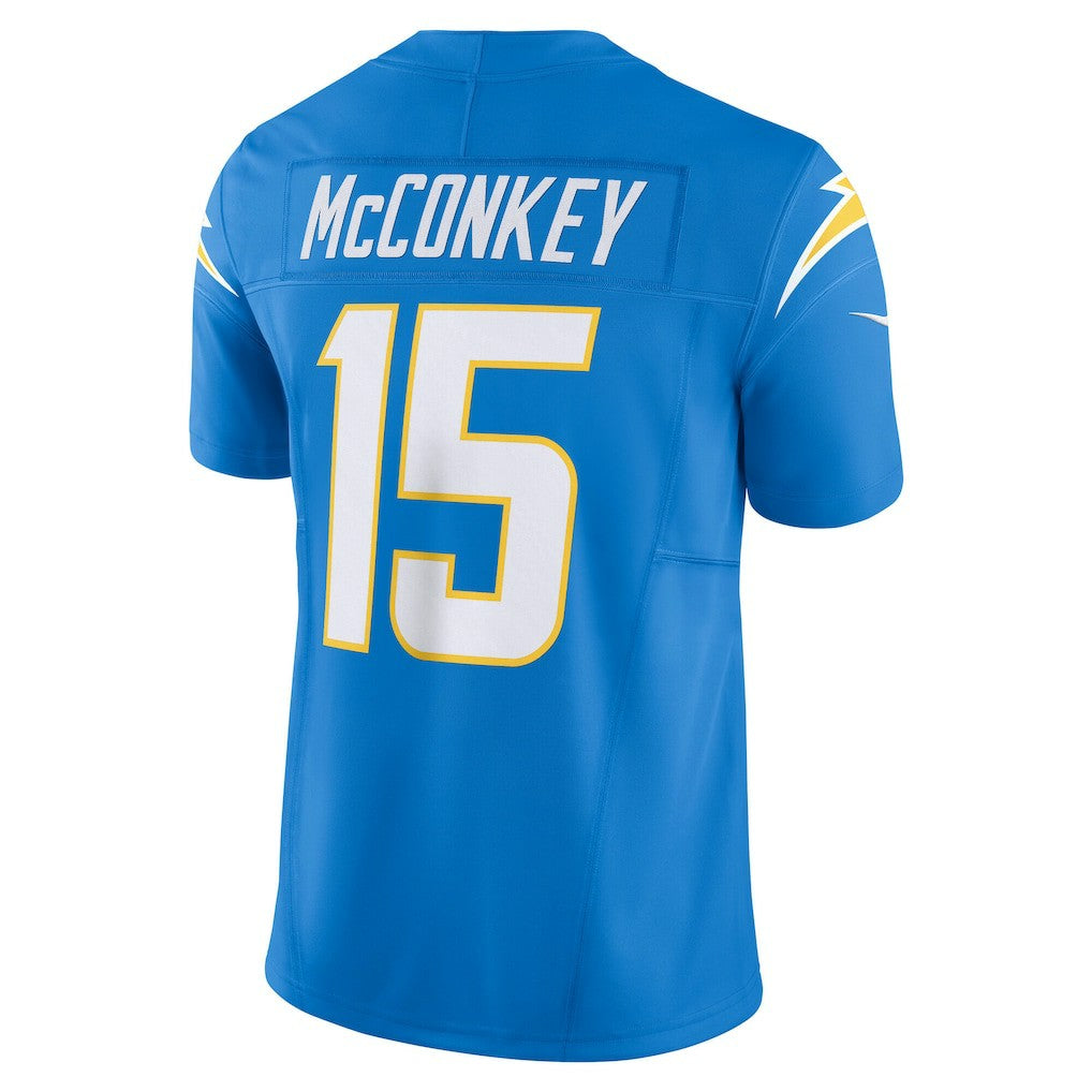 Nike Ladd McConkey Los Angeles Chargers Team Vapor F.U.S.E. Limited Jersey Powder Blue