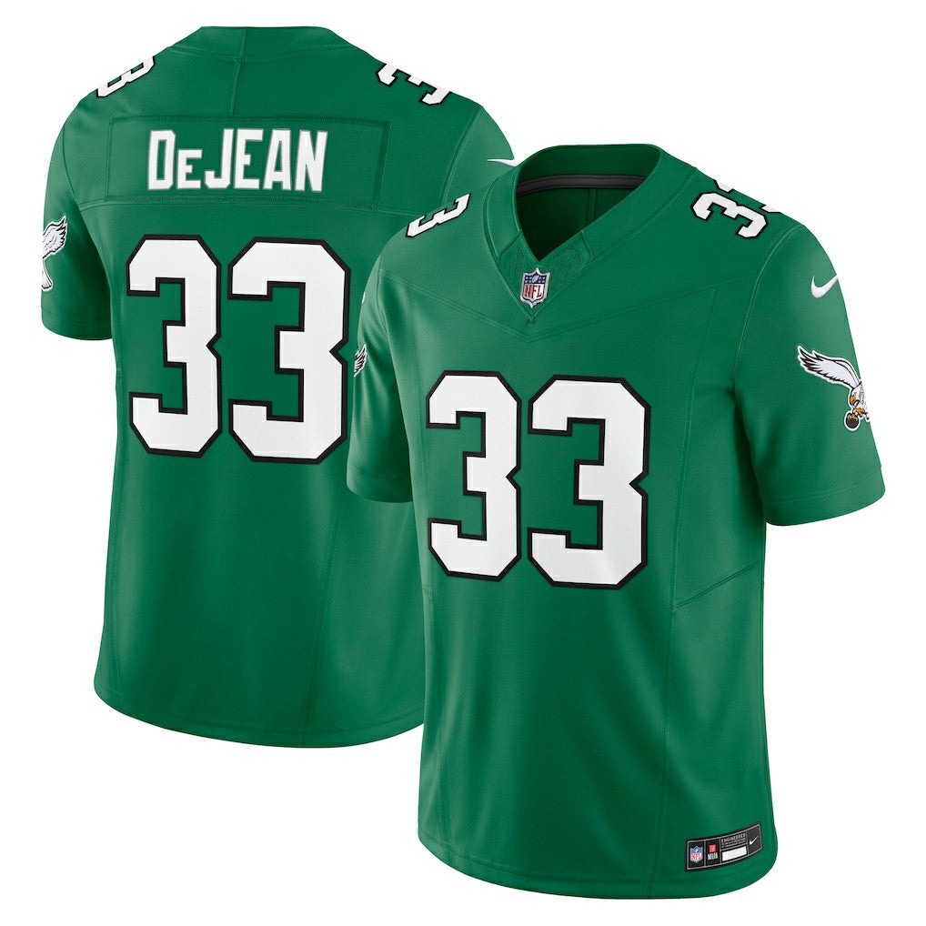 Nike Cooper DeJean Philadelphia Eagles Alternate 2 Vapor F.U.S.E. Limited Jersey Kelly Green