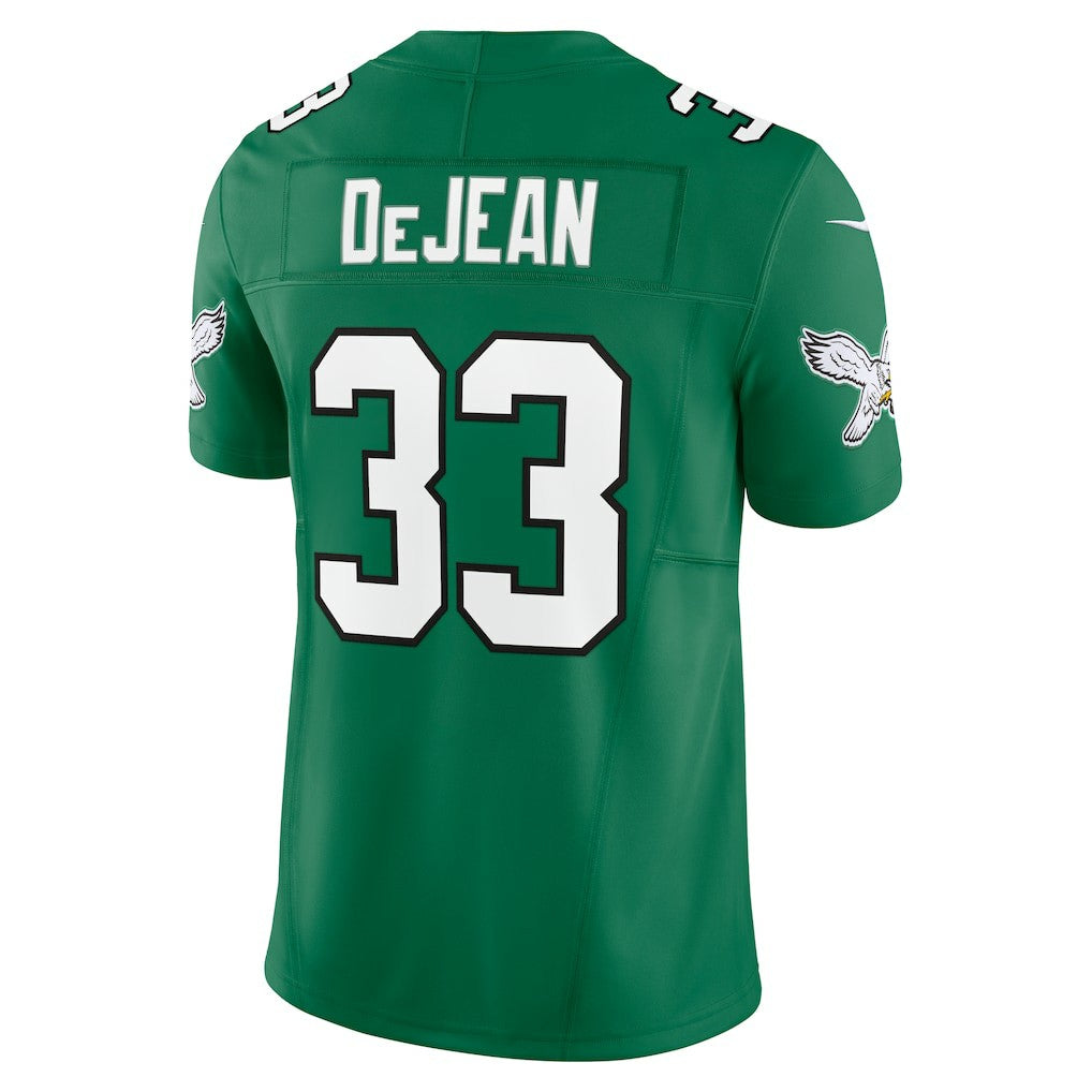 Nike Cooper DeJean Philadelphia Eagles Alternate 2 Vapor F.U.S.E. Limited Jersey Kelly Green