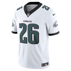Nike Saquon Barkley Philadelphia Eagles Vapor F.U.S.E. Limited Jersey White