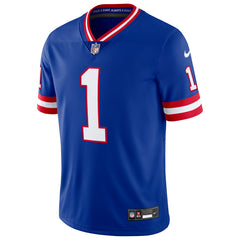 Nike Malik Nabers New York Giants Alternate 2 Legacy Vapor Untouchable Limited Jersey Royal