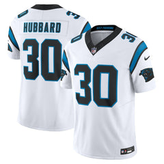Nike Chuba Hubbard Carolina Panthers Vapor F.U.S.E. Limited Jersey White