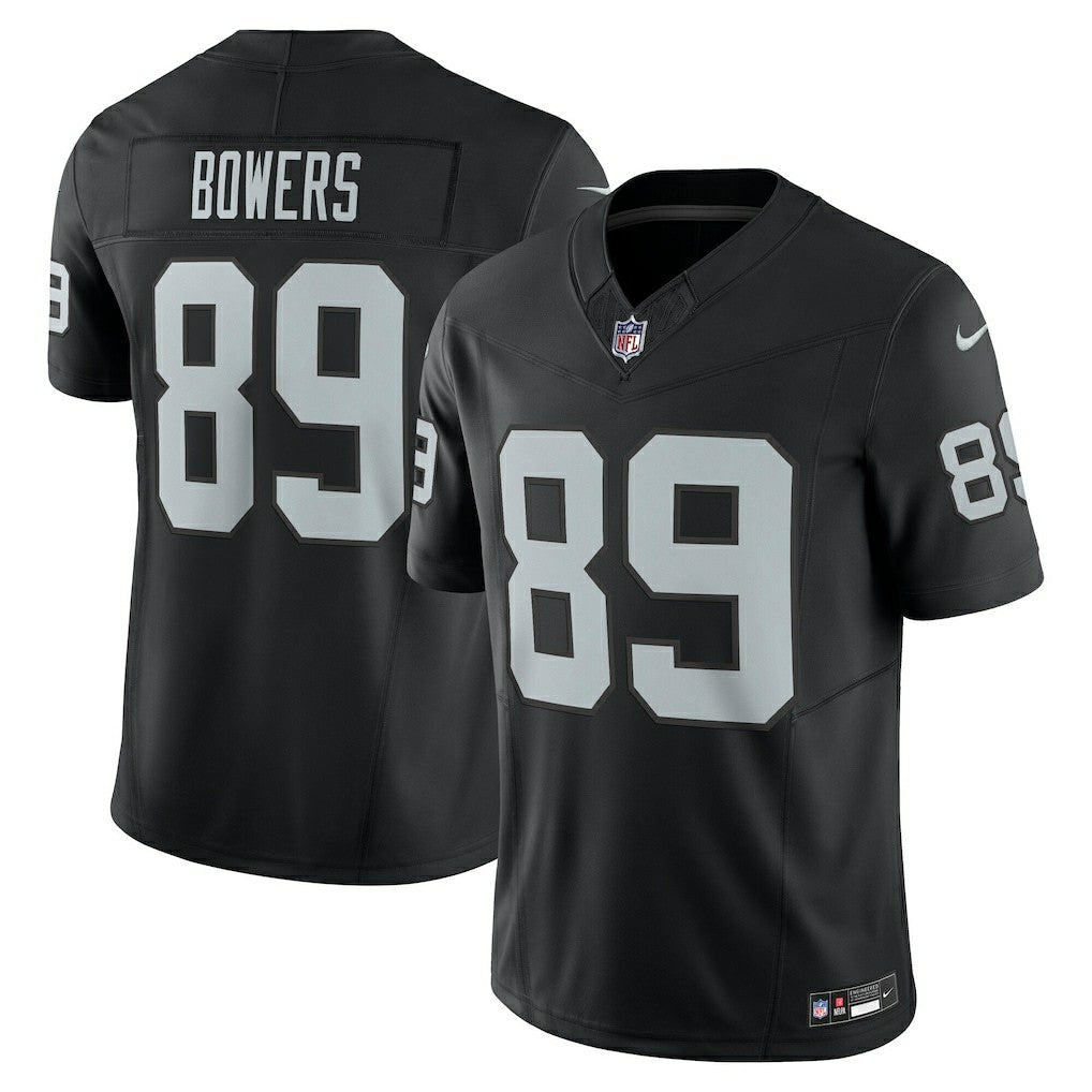 Nike Brock Bowers Las Vegas Raiders Team Vapor F.U.S.E. Limited Jersey Black