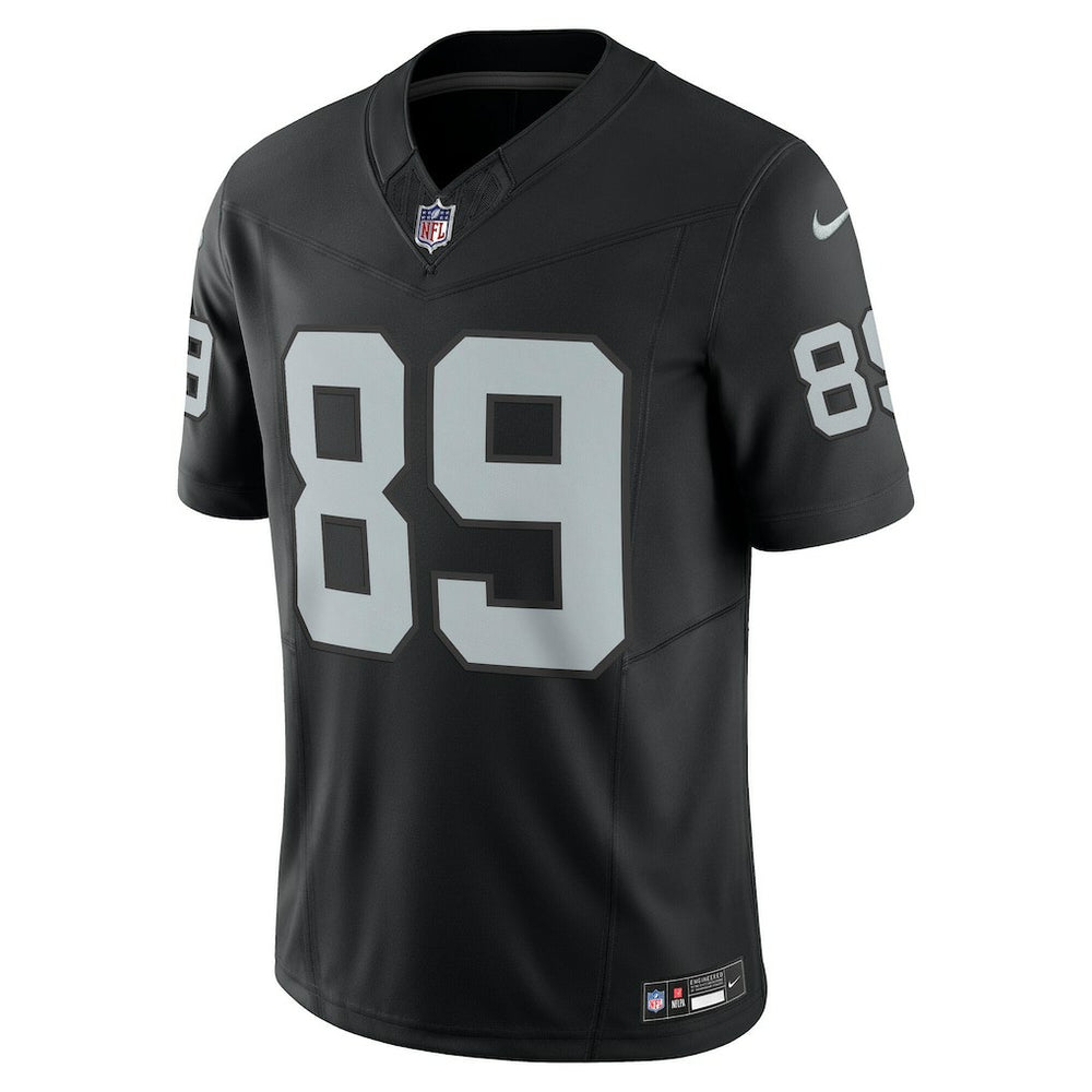 Nike Brock Bowers Las Vegas Raiders Team Vapor F.U.S.E. Limited Jersey Black