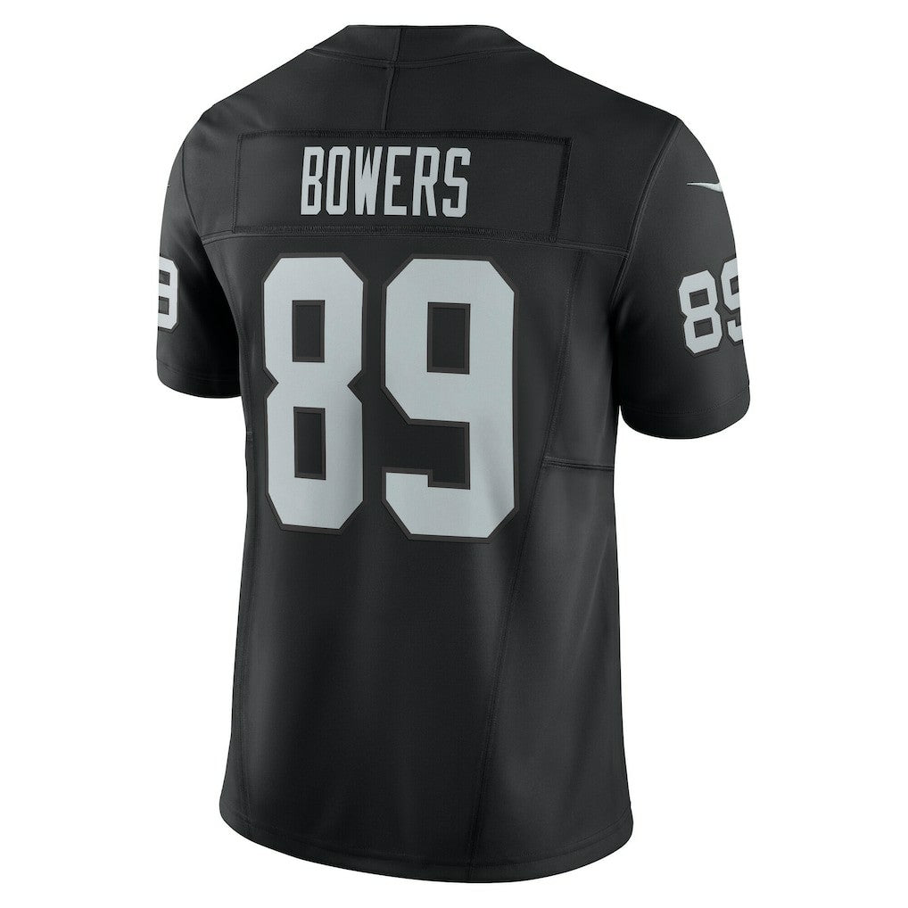 Nike Brock Bowers Las Vegas Raiders Team Vapor F.U.S.E. Limited Jersey Black