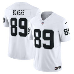 Nike Brock Bowers Las Vegas Raiders Vapor F.U.S.E. Limited Jersey White