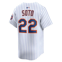 Juan Soto New York Mets Nike Home Limited Player Jersey - White - Nike on Sale