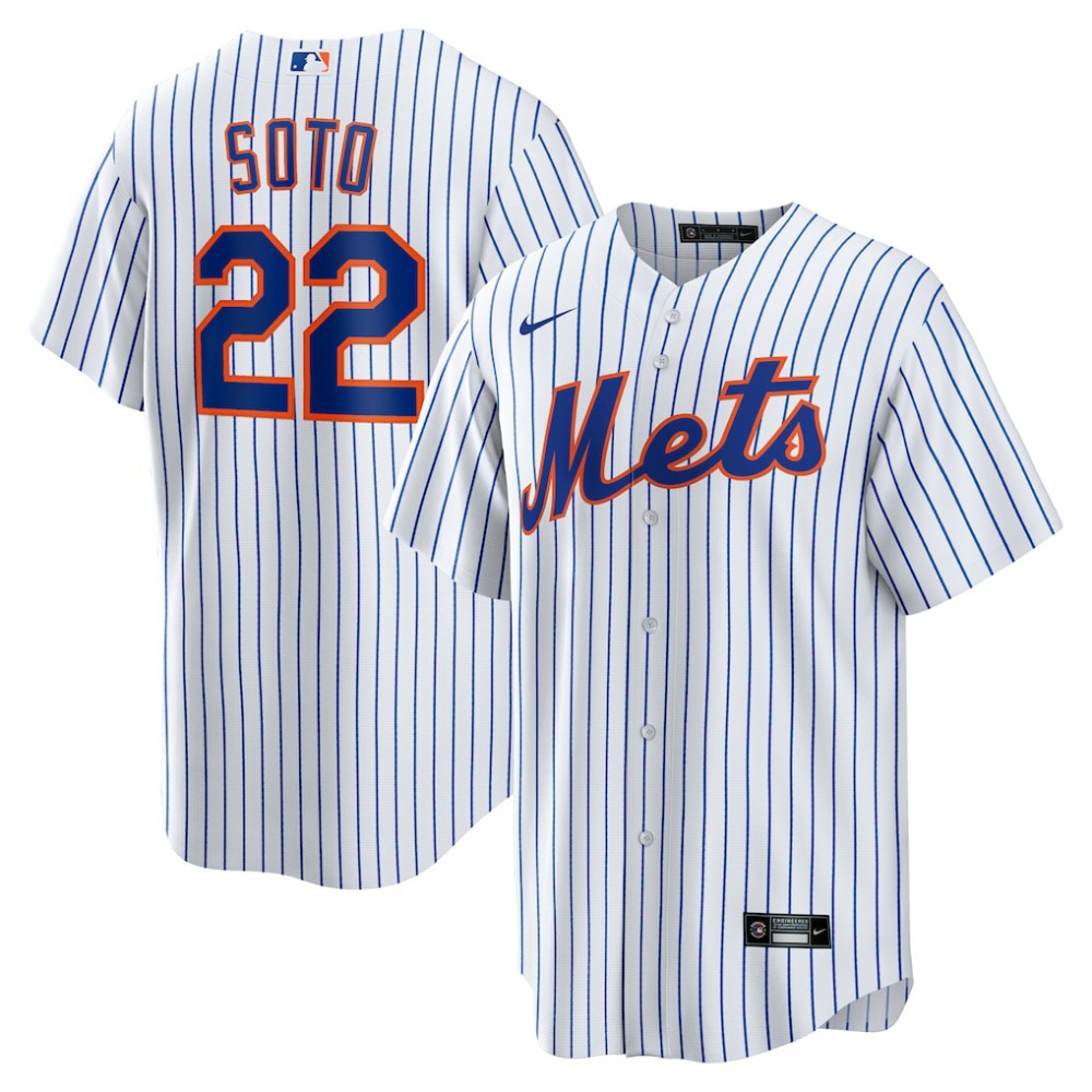 Juan Soto New York Mets Nike Home Replica Player Jersey - White - Nike Discount