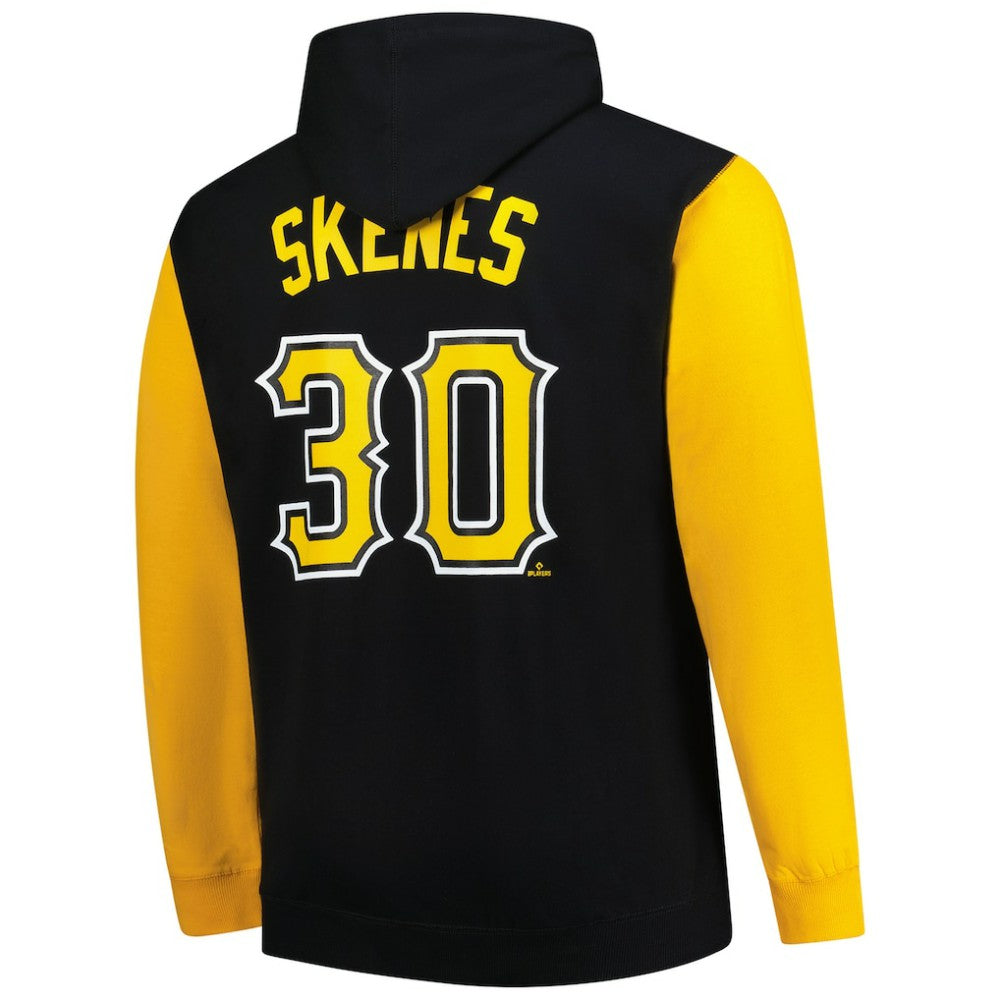 Paul Skenes Pittsburgh Pirates Profile Big & Tall Fleece Pullover Hoodie - Black - MLB Online