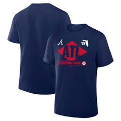Atlanta Braves Fanatics 2025 Spring Training Grapefruit League True Icon T-Shirt - Navy - Fanatics on Sale