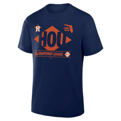 Houston Astros Fanatics 2025 Spring Training Grapefruit League True Icon T-Shirt - Navy - Fanatics Online