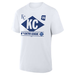 Kansas City Royals Fanatics 2025 Spring Training Cactus League True Icon T-Shirt  - White - Fanatics on Sale
