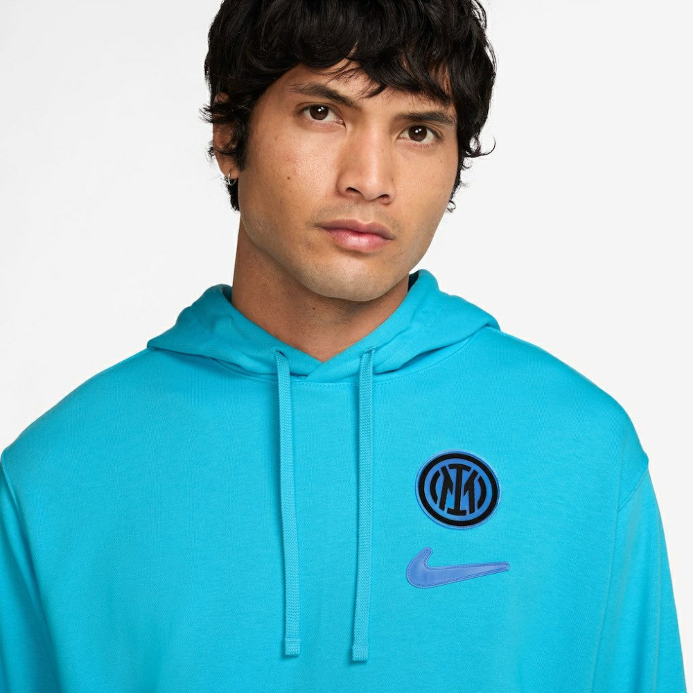 Inter Milan Club Pullover Hoodie Blue - Nike Discount