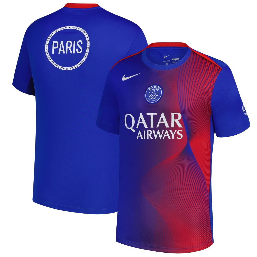 Paris Saint-Germain Third 2025/26 Academy Pro Pre-Match Top Royal - Nike outlet
