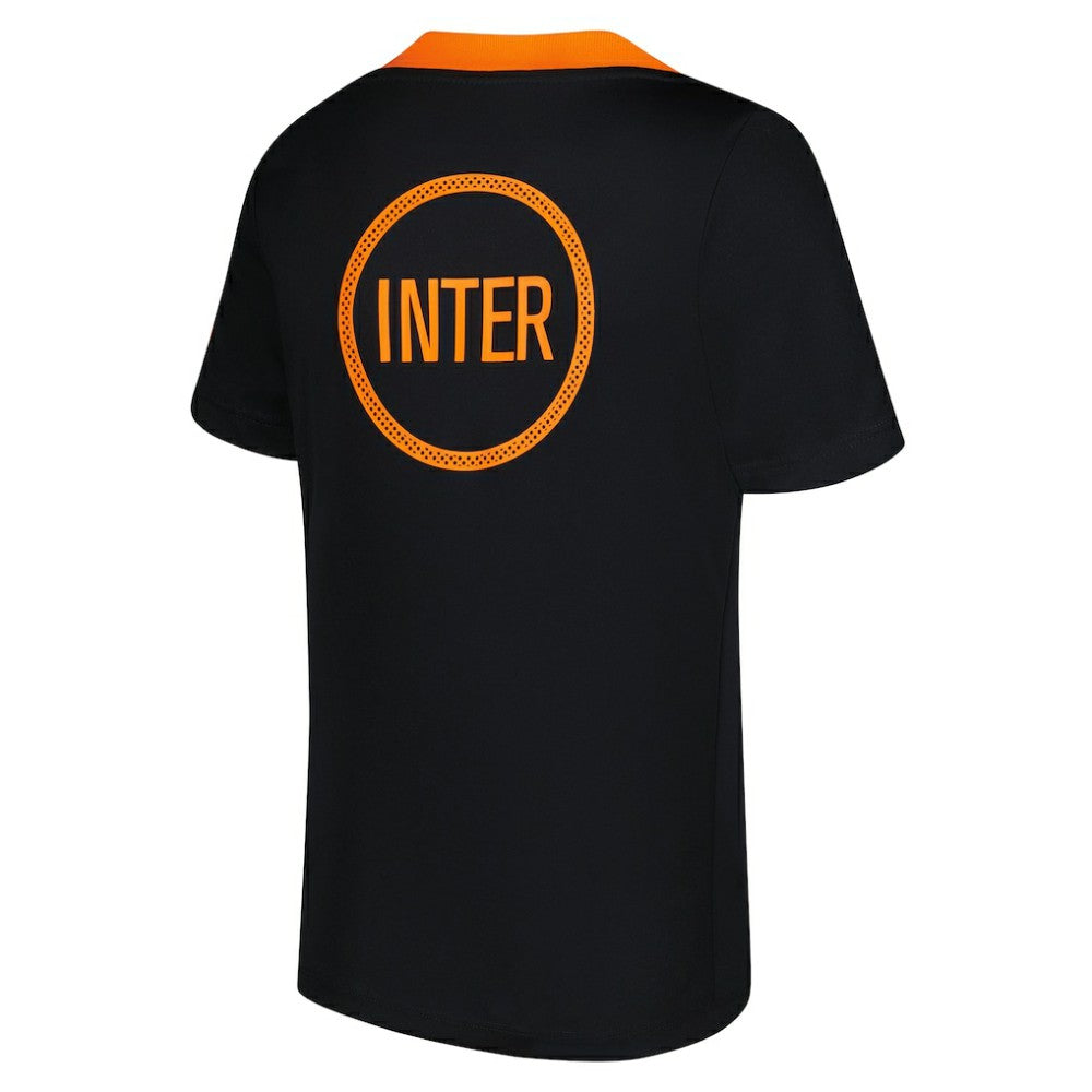 Inter Milan Youth 2025/26 Third Academy Pro Pre-Match Dri-Fit Top Black - Nike sale