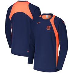 Barcelona Third 2025/26 T90 Pullover Sweatshirt Navy - Nike Discount