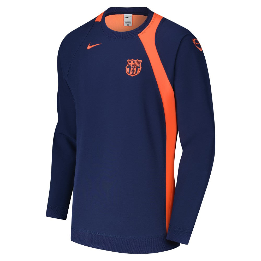 Barcelona Third 2025/26 T90 Pullover Sweatshirt Navy - Nike Discount