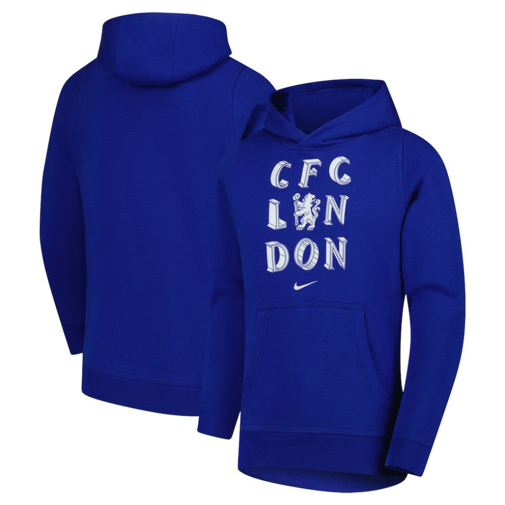 Chelsea Youth Club Hoodie Blue - Nike