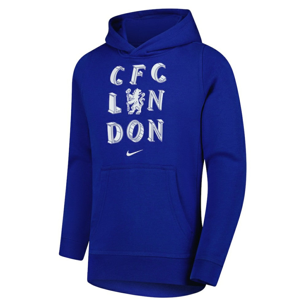 Chelsea Youth Club Hoodie Blue - Nike