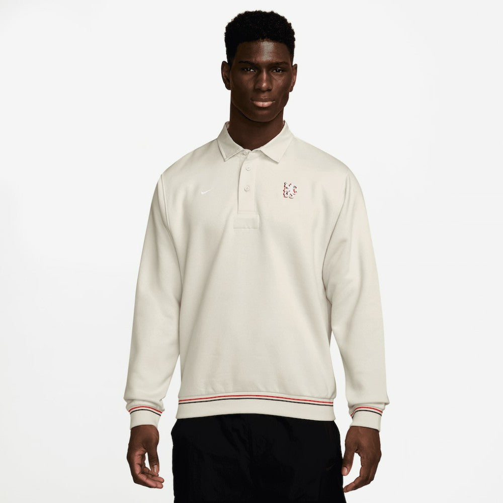 Chelsea Club Long Sleeve Polo Cream - Nike