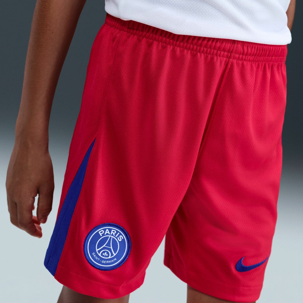 Paris Saint-Germain Youth 2025/26 Dri-FIT Stadium Shorts Red - Nike outlet