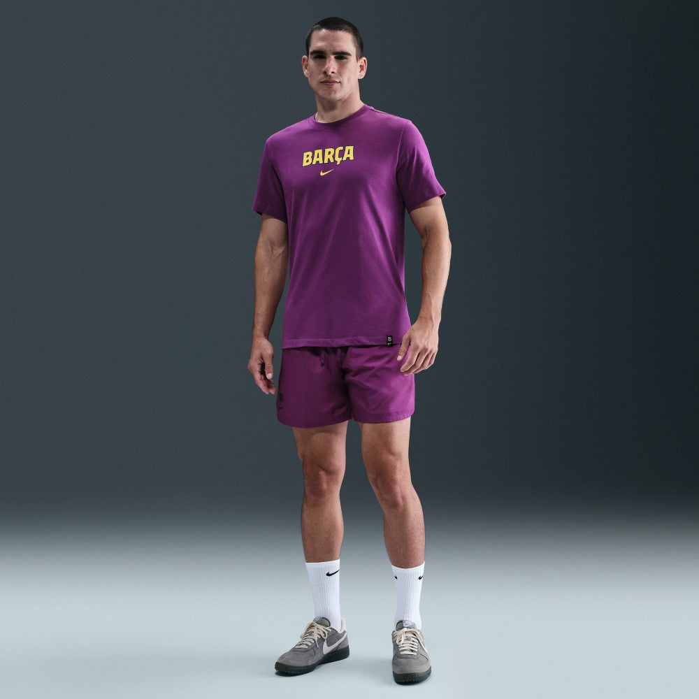 Barcelona 2025/26 Wordmark T-Shirt Purple - Nike outlet